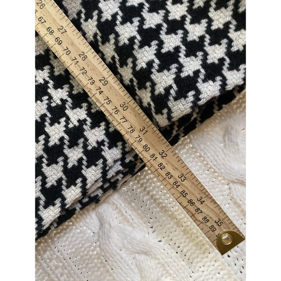 Jessica London Classic Houndstooth Pea Coat - Picture 5 of 9